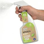 Pestmatic® Smart Spray Aphids Away | Green Non-Toxic Solution | Aphid Spray Indoor & Outdoor Plants | Alternative for Aphid Killer, Bug Killer, Repellent, Poison, Safe Stop | 500 ml