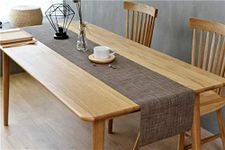 Pauwer Woven Vinyl PVC Table Runner