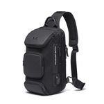 OZUKO Sling Backpack Sling Bag for Men Crossbody Backpack Waterproof Casual Shoulder Bag with USB Charging Port