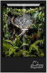 REPWILD 65 Gallon PVC Tall Reptile Terrarium, 24x18x36 Arboreal Enclosure