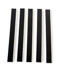 OLatus Header Pin Female 10mm 2.54Mm Pitch (1 x 40) Single Row Berg Strip Connector (Pack of 5)