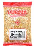 Popping Corn 1kg - Popcorn Kernels for Popcorn Machine Maker or Oil Pan Popped – Add Your Flavouring/Seasoning – Perfect Cinema Style Movie Night Homemade Pop Corn Seeds Kernel - PURIMA - 1 kg