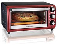 Hamilton Beach 4-Slice Toaster Oven, Red by Hamilton Beach Product