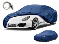 Kaugung Heavyweight Waterproof Car Cover Custom Fit Porsche 718 Cayman/Boxster/Spyder (2016-2024), Full Exterior Cover with Breathable Vent Outdoor Sun Rain Dust Snow All Weather Protection.