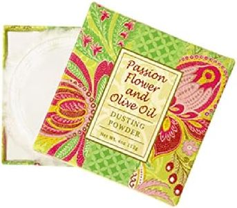 Greenwich Bay Trading Co. Dusting Powder, 4 Ounce, Passion Flower and Olive Oil