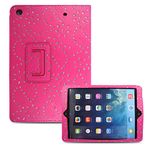 Case For iPad Mini 1 2 3 Case Premium PU Leather Folio Flip Smart Stand Cover Case for Apple iPad Mini/Mini 2 / Mini 3 (Pink Diamond)