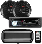 Marine Stereo Receiver Speaker Kit 