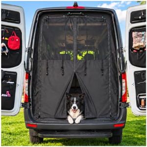 MELIPRON Van Bug Screen Fit for Mercedes-Benz Sprinter High Roof Rear Door