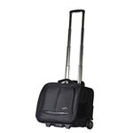 Olympia U.S.A. The Exec Business Rolling Case, Black, 16 inch, The Exec Business Rolling Case