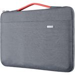 Landici Laptop Case Sleeve 14 15 Inch with Handle, 360°Protective Waterproof Computer Cover Bag Compatible with MacBook Air M2 15, MacBook Pro 14/15, 13.5 Surface Laptop 4/5, Chromebook 14, Grey