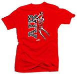 SNELOS Shirt to Match Jordan 3 Red Cement 2020 Match Sneaker Tees, ( Air ) Red, XL