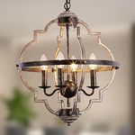 Eoodis Rustic Farmhouse Chandelier 