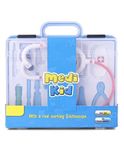 Zephyr Medi Kit - Blue, Doctor Set, Play Pretend ToyfFor Boys And Girls Age 3+