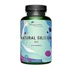 Vegavero Organic Silica Supplement 300mg | High Bioavailability | 100% Natural from Bamboo Extracts | Supports Hair, Skin and Nail Health | 120 Capsules | Vegan