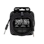 Ernie Ball Flex Instrument Cable Straight/Straight 10ft - Black (P06434)