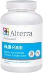 Alterra Hair Food for Hair & Nail 300 Capsules | Hair Skin & Nails Vitamins Supplement |Healthy Hair Vitamins| Vitamin B6 and Biotin for Hair Growth Supplement |Helps in Tissue Formation |Supports Hair and Nail Growth