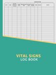 Vital Signs Log Book: Personal Medical Health Record Notepad/Notebook to Help Monitor Blood Sugar/Pressure, Heart Pulse/Breathing/Respiratory Rate, ... Temperature and Weight - Hardback/Hardcover