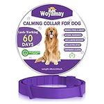 Woyamay Calming Collar for Dogs, Adjustable Collar for Anxiety Relief, Natural Calming Pheromone Dog Collar Lasts 60 Days Fits Small, Medium, Large Dog, Purple