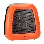 Mini 400W Space Heater, Low Wattage Personal Desk Heater with Automatic Tip-over Shut-off Protection, for Office Table Desk Indoors, Compact and Portable