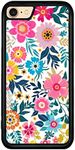 Axulimin for iPhone SE 2020 iPhone 8 iPhone 7 Case Cute Colorful Blooming Flower Floral Phone Case for Women Girls - 4.7 Inch