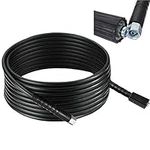 10m High Pressure Power Washer Hose Jet Pipe Wash M14 x M22 Thread 14mm for Car Washing Garden Cleaning 10 Meter