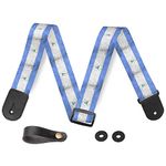 Guitar Strap Electric Guitar Strap Personalized Guitar Strap Flag of Nicaragua Strap