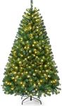 7FT Pre-Lit Artificial Christmas Tr