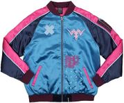 Bioworld Cyberpunk Rebecca Adult Bomber Jacket Blue