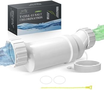 Salt Cell T-15 Replacement Hayward Cell T15 Pool Chlorinator System Compatible with AquaRite, AquaTrol, Pro Logic Up to 40K Gallons Turbo Chlorine Generation