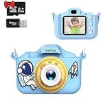 Kids Camera for Girls and Boys 2.0 Inch IPS Screen 1080P 40M HD Video Camera Kids Digital Dual Camera 32GB SD Card Plus Reader Christmas and Birthday Gifts Toy for Age 2-10 Year Old