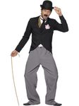 Smiffy's Men's 1920's Star Costume with Jacket Trousers Mock Waistcoat and Tie, Multi, Large