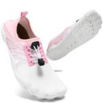 STQ Water Shoes Womens Beach Swimming Shoes Lightweight Non-Slip Summer Water Shoes Pink 8 UK