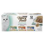 PURINA Fancy Feast Adult Classic Dry Seafood Feast Collection Cat Food(24) 3 Oz. Cans,1 Count