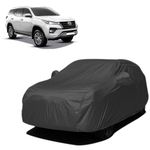 XINABRO Car Cover Compatible with Toyota New Fortuner (All Models) Water Resistant Car Body Cover + Dust + Snow + Rain + Sun Resistant Car Cover