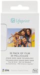 Lifeprint LPZ2X330 Papier Photo 30 - Photo Paper, Photo Printing Paper 7.6 x 5 cm, Innovative Ecological ZINK Technology, Adhesive Face, Ink-free Printing - 30 Units, White