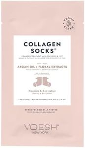 VOESH Collagen Socks, Collagen Socks for Dry Feet, Cracked Heel Repair, Moisturizing Socks, Spa Pedicure Treatment, Spa Socks, Foot Peel Masks, Vegan
