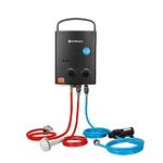 Camplux 5 litres Portable Gas Water Heater with 6L Water Pump Pack, Black