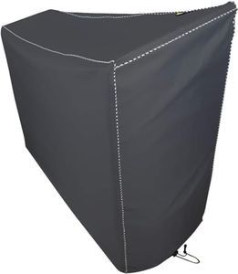 Exercise Bike Cover, Upright Indoor Cycling Protective Cover and Oxford waterproof fabric- Grey