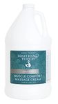 Fabrication Enterprises Soothing Touch Muscle Comfort Cream, Pumpable, 1 Gallon 128 ounce