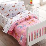 Wildkin 88696 Piece, Horses, OK 4 pc Bed in a Bag-Toddler