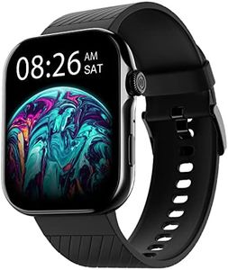 Noise ColorFit Ultra 3 Bluetooth Calling Smart Watch with Biggest 1.96" AMOLED Display, Premium Metallic Build, Functional Crown, Gesture Control with Silicon Strap (Jet Black)
