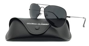 SunCristal Classic Men Women Sunglasses Small Face Unisex Teenager Pilot Sunglasses UV400 Protection Metal Sunglasses Polarized UV Protection Small Black Sunglasses for Women Men