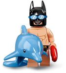 The Lego Batman Movie SERIES 2 - SWIMSUIT BATMAN Minifigure - 71020 - (Bagged)