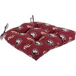 College Covers ComfySeat College Indoor/Outdoor Seat Patio D Cushion, 20" x 20", Florida State Seminoles