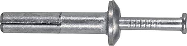 Hilti 2173408 HMH Nail in Anchor, Rounded Head Carbon Steel Metal Anchor HIT HMH 1/4" x 2-1/2", Pack of 100