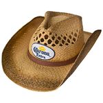 Corona Extra Cowboy Hat Beige, Beige, One Size