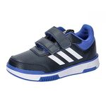 adidas Unisex Kid's Tensaur Hook and Loop Sneaker, Legend Ink Ftwr White Team Royal Blue, 5.5 UK