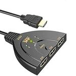 HDMI Switch, 3 Port 4K HDMI Switche