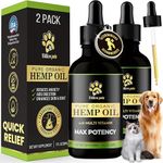 Billion Pets - Hemp Oil for Dogs and Cats - Hemp Oil Drops with Omega Fatty Acids - Hip and Joint Support and Skin Health