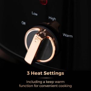 Tower 3.5L Slow Cooker – Rose Gold Finish
